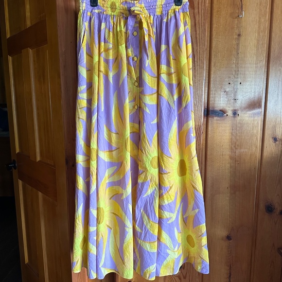 FARM RIO Cotton Maxi skirt sz medium - Picture 2 of 4